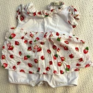 E M C baby romper